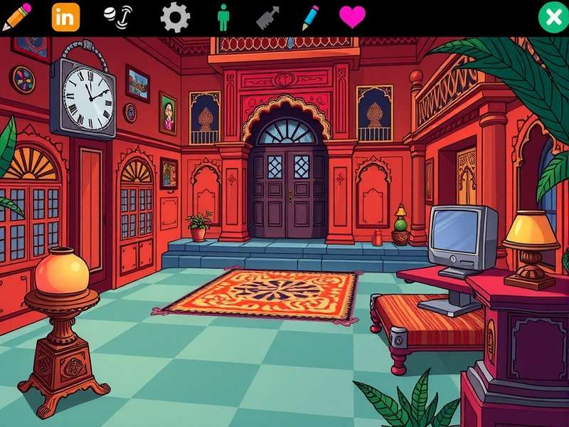 Enigmatic Haveli Adventure strategy guide illustration